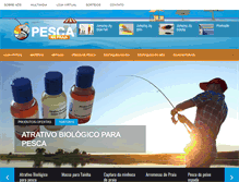 Tablet Screenshot of pescanapraia.com